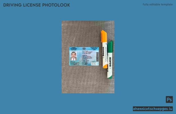 Beispielvorschau für das Foto des somalischen Führerscheins